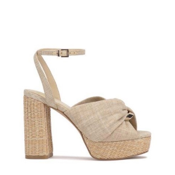 Vince Camuto Style Phebie Natural Platform Women's Sandal Sz 8. New In box - Picture 3 of 7